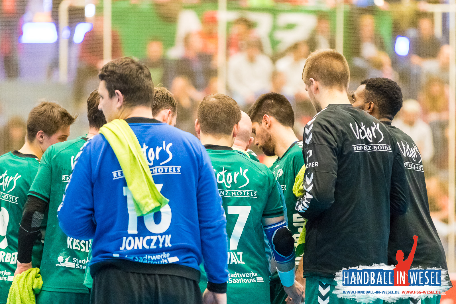 HSG Wesel E-Jugend / Einlaufkids TUSEM Essen 2017